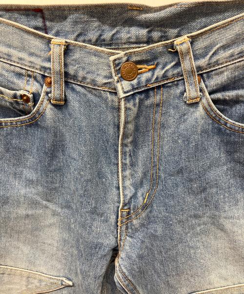 Hysteric Glamour（ヒステリックグラマー）Hysteric Glamour (ヒステリックグラマー) スターパッチフレアデニムパンツ インディゴ サイズ:Sの古着・服飾アイテム