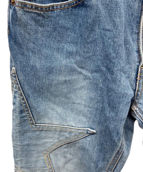 Hysteric Glamour（ヒステリックグラマー）Hysteric Glamour (ヒステリックグラマー) スターパッチフレアデニムパンツ インディゴ サイズ:Sの古着・服飾アイテム