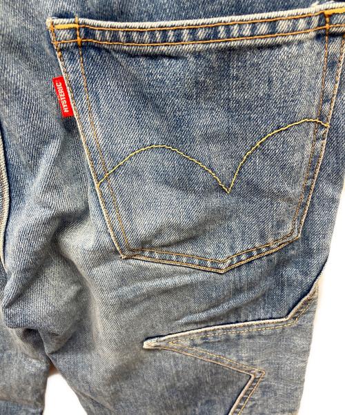 Hysteric Glamour（ヒステリックグラマー）Hysteric Glamour (ヒステリックグラマー) スターパッチフレアデニムパンツ インディゴ サイズ:Sの古着・服飾アイテム
