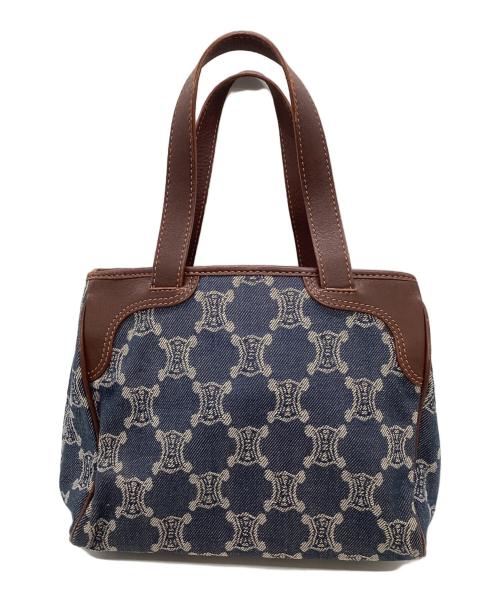 CELINE（セリーヌ）CELINE (セリーヌ) デニムハンドバッグ ブルーの古着・服飾アイテム