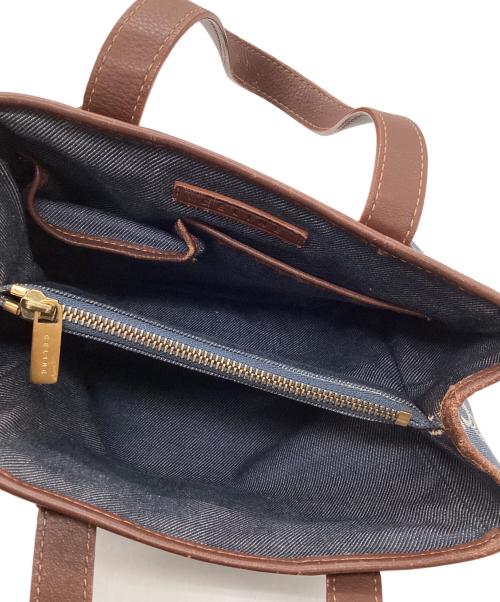 CELINE（セリーヌ）CELINE (セリーヌ) デニムハンドバッグ ブルーの古着・服飾アイテム