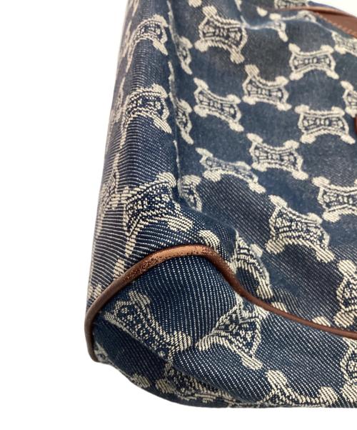 CELINE（セリーヌ）CELINE (セリーヌ) デニムハンドバッグ ブルーの古着・服飾アイテム