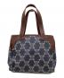 CELINE (セリーヌ) デニムハンドバッグ ブルー：45000円