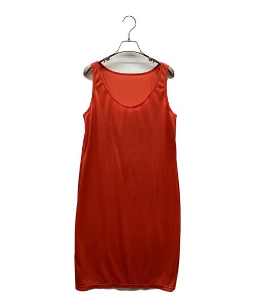 PLEATS PLEASE（プリーツプリーズ）PLEATS PLEASE (プリーツプリーズ) ワンピース オレンジ サイズ:XLの古着・服飾アイテム