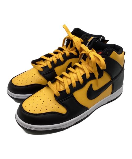 NIKE（ナイキ）NIKE (ナイキ) スニーカー/DUNK HI RETRO イエロー×ブラック サイズ:28.5 未使用品の古着・服飾アイテム
