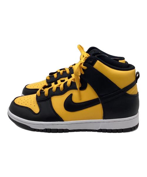 NIKE（ナイキ）NIKE (ナイキ) スニーカー/DUNK HI RETRO イエロー×ブラック サイズ:28.5 未使用品の古着・服飾アイテム