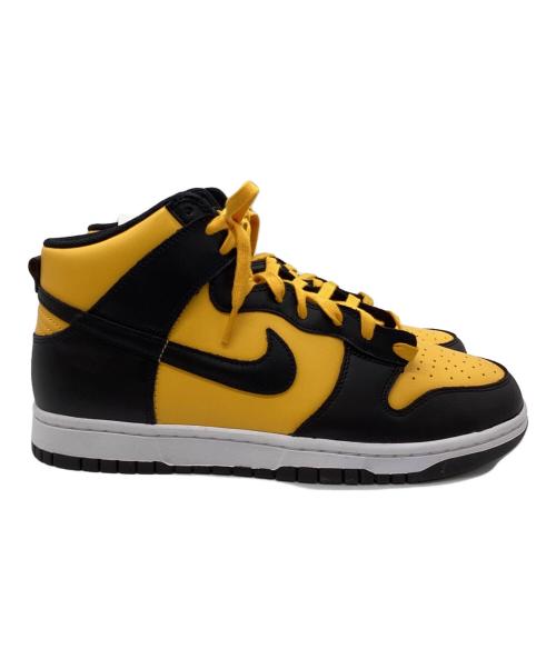 NIKE（ナイキ）NIKE (ナイキ) スニーカー/DUNK HI RETRO イエロー×ブラック サイズ:28.5 未使用品の古着・服飾アイテム