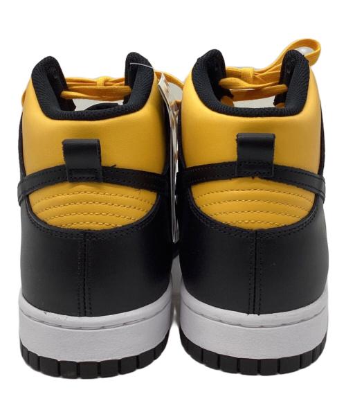 NIKE（ナイキ）NIKE (ナイキ) スニーカー/DUNK HI RETRO イエロー×ブラック サイズ:28.5 未使用品の古着・服飾アイテム