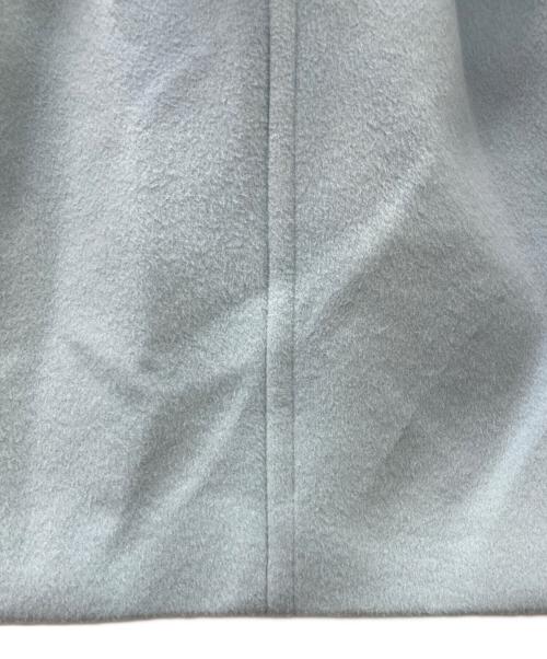GRACE CONTINENTAL（グレースコンチネンタル）GRACE CONTINENTAL (（グレースコンチネンタル) ファー付コート ライトブルー サイズ:Mの古着・服飾アイテム