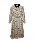 Diagramダイアグラム）の古着「ワンピース」｜ベージュ