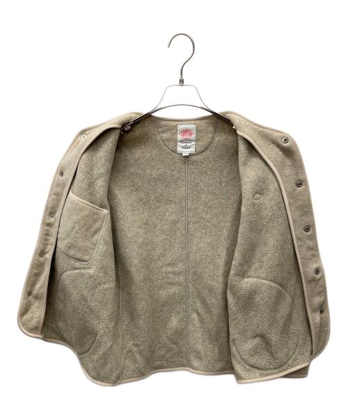 DANTON（ダントン）DANTON (ダントン) フリースノーカラージャケット ベージュ サイズ:Mの古着・服飾アイテム