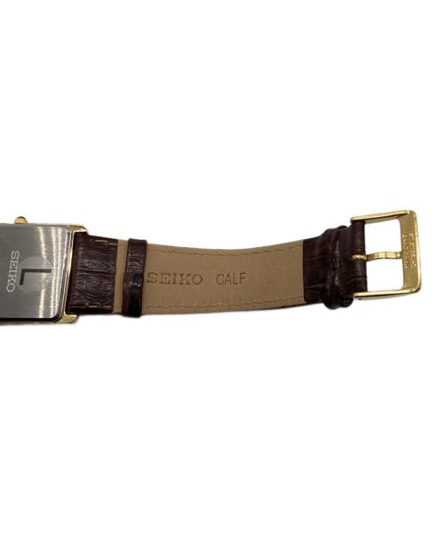 SEIKO（セイコー）SEIKO (セイコー) 腕時計/デ・ヴィル シンボル/クォーツ ベージュの古着・服飾アイテム