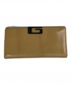 GUCCIグッチ）の古着「3つ折り財布」｜ベージュ