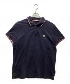 MONCLERモンクレール）の古着「半袖ポロシャツ」｜ネイビー