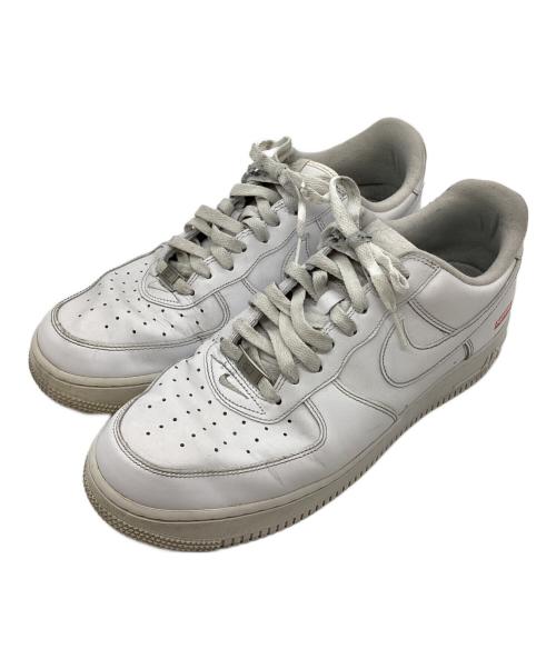 NIKE（ナイキ）NIKE (ナイキ) SUPREME (シュプリーム) スニーカー/AIR FORCE1 LOW ホワイト サイズ:29.5の古着・服飾アイテム