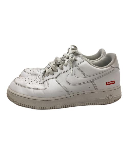 NIKE（ナイキ）NIKE (ナイキ) SUPREME (シュプリーム) スニーカー/AIR FORCE1 LOW ホワイト サイズ:29.5の古着・服飾アイテム