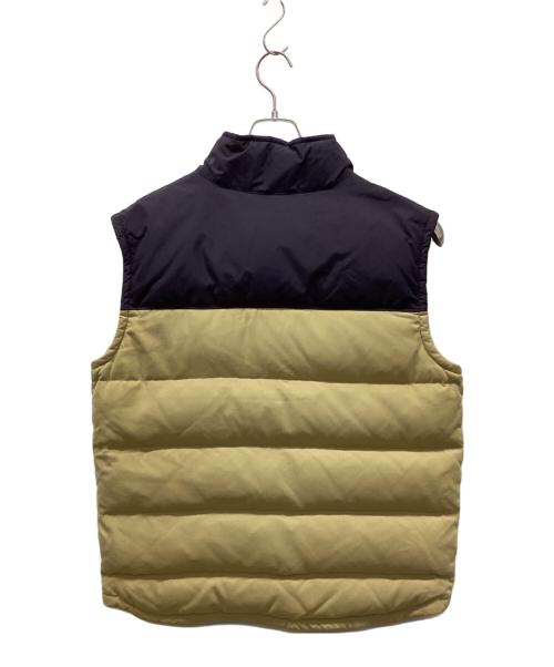 Patagonia（パタゴニア）Patagonia (パタゴニア) ダウンベスト パープル×ベージュ サイズ:Lの古着・服飾アイテム