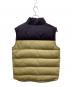 Patagonia (パタゴニア) ダウンベスト パープル×ベージュ サイズ:L：8000円