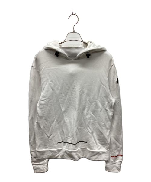 MONCLER（モンクレール）MONCLER (モンクレール) パーカー ホワイト サイズ:Mの古着・服飾アイテム
