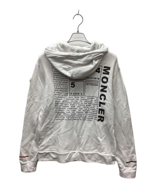 MONCLER（モンクレール）MONCLER (モンクレール) パーカー ホワイト サイズ:Mの古着・服飾アイテム