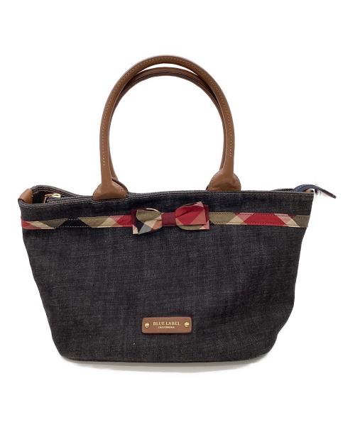 BLUE LABEL CRESTBRIDGE（ブルーレーベルクレストブリッジ）BLUE LABEL CRESTBRIDGE (ブルーレーベルクレストブリッジ) トートバッグ グレーの古着・服飾アイテム