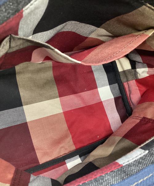 BLUE LABEL CRESTBRIDGE（ブルーレーベルクレストブリッジ）BLUE LABEL CRESTBRIDGE (ブルーレーベルクレストブリッジ) トートバッグ グレーの古着・服飾アイテム