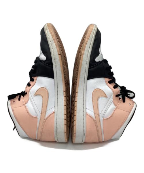 NIKE（ナイキ）NIKE (ナイキ) ハイカットスニーカー ピンク×ブラック サイズ:28.5の古着・服飾アイテム