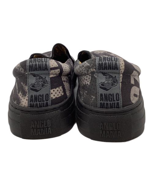 Vivienne Westwood（ヴィヴィアンウエストウッド）Vivienne Westwood (ヴィヴィアンウエストウッド) スリッポン グレー サイズ:45の古着・服飾アイテム