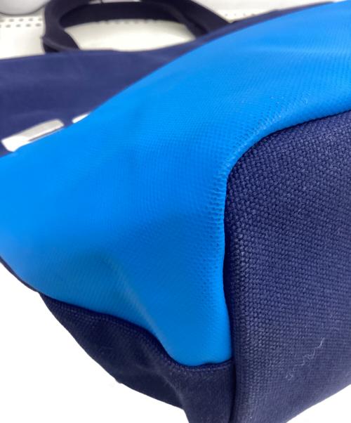 Vivienne Westwood（ヴィヴィアンウエストウッド）Vivienne Westwood (ヴィヴィアンウエストウッド) キャンバストートバッグ ネイビー×ブルーの古着・服飾アイテム