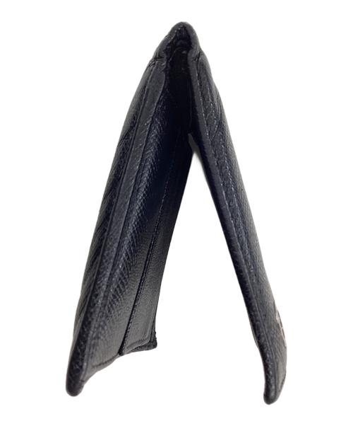 BVLGARI（ブルガリ）BVLGARI (ブルガリ) 2つ折り財布 ブラックの古着・服飾アイテム