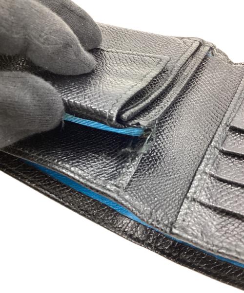 BVLGARI（ブルガリ）BVLGARI (ブルガリ) 2つ折り財布 ブラックの古着・服飾アイテム