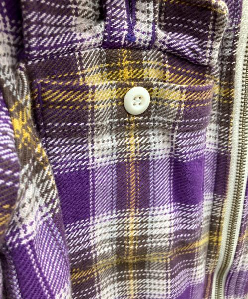 Hysteric Glamour（ヒステリックグラマー）Hysteric Glamour (ヒステリックグラマー) ジップパーカー パープル サイズ:freeの古着・服飾アイテム