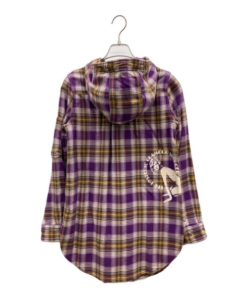 Hysteric Glamour（ヒステリックグラマー）Hysteric Glamour (ヒステリックグラマー) ジップパーカー パープル サイズ:freeの古着・服飾アイテム