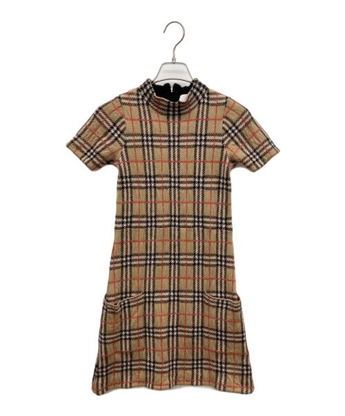 BURBERRY LONDON ENGLAND（バーバリー ロンドン イングランド）BURBERRY LONDON ENGLAND (バーバリー ロンドン イングランド) ニットワンピース マルチカラー サイズ:150の古着・服飾アイテム