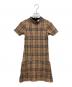 BURBERRY LONDON ENGLAND（バーバリー ロンドン イングランド）の古着「ニットワンピース」｜マルチカラー