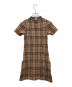 BURBERRY LONDON ENGLAND (バーバリー ロンドン イングランド) ニットワンピース マルチカラー サイズ:150：7000円