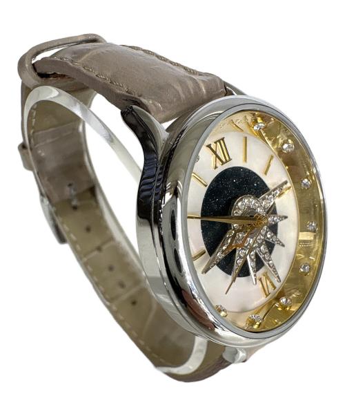 STAR JEWELRY（スタージュエリー）STAR JEWELRY (スタージュエリー) 腕時計 ホワイト×シルバーの古着・服飾アイテム