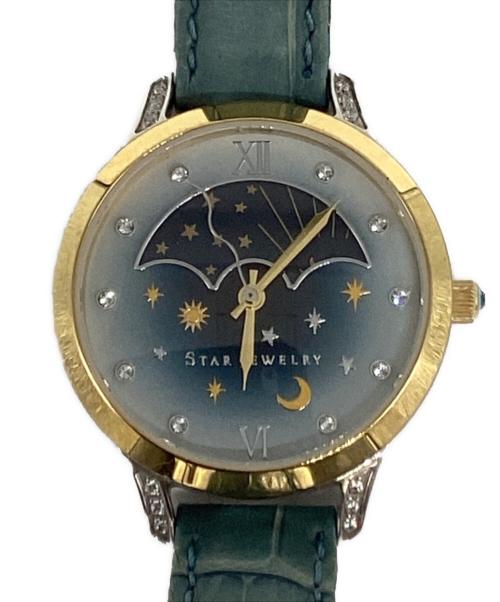 STAR JEWELRY（スタージュエリー）STAR JEWELRY (スタージュエリー) 腕時計 ブルーの古着・服飾アイテム