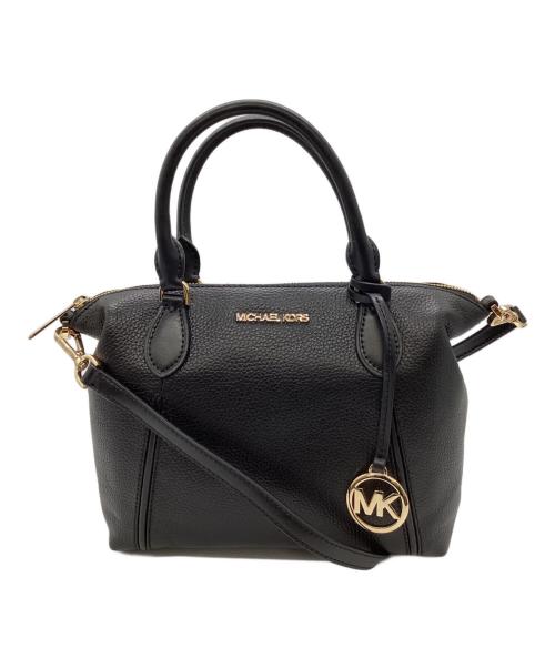 MICHAEL KORS（マイケル・コース）MICHAEL KORS (マイケルコース) 2WAYバッグ ブラックの古着・服飾アイテム