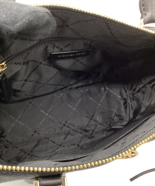 MICHAEL KORS（マイケル・コース）MICHAEL KORS (マイケルコース) 2WAYバッグ ブラックの古着・服飾アイテム