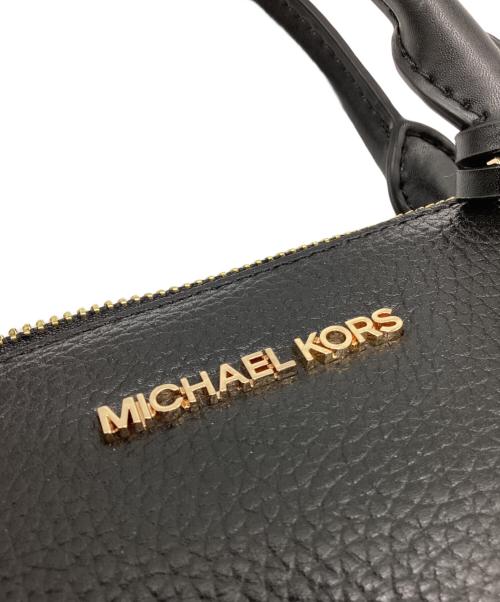 MICHAEL KORS（マイケル・コース）MICHAEL KORS (マイケルコース) 2WAYバッグ ブラックの古着・服飾アイテム
