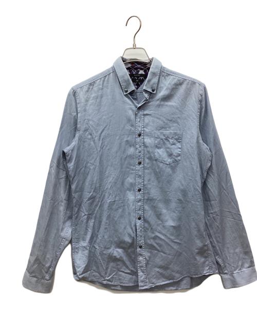 GUCCI（グッチ）GUCCI (グッチ) ボタンダウンシャツ スカイブルー サイズ:Sの古着・服飾アイテム