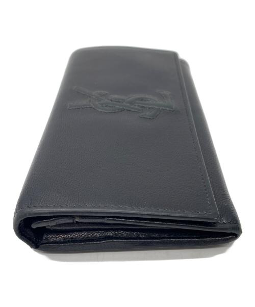 Yves Saint Laurent（イヴサンローラン）Yves Saint Laurent (イヴサンローラン) 長財布 ブラックの古着・服飾アイテム