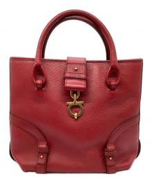 Salvatore Ferragamo（サルヴァトーレ フェラガモ）の古着「バッグ」｜レッド