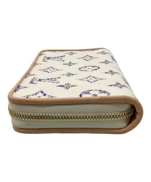 LOUIS VUITTON（ルイ ヴィトン）LOUIS VUITTON (ルイ ヴィトン) モノグラム ジャガード ジッピーウォレット アイボリーの古着・服飾アイテム