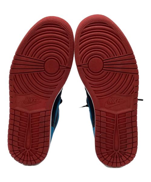 NIKE（ナイキ）NIKE (ナイキ) Air Jordan 1 High OG レッド×ブルー サイズ:27.5cmの古着・服飾アイテム