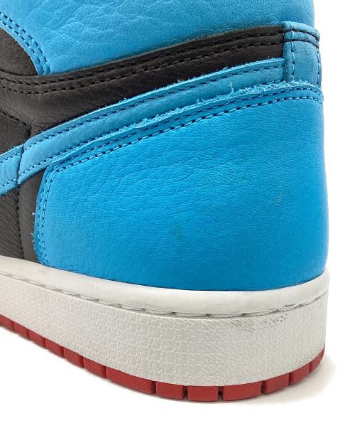 NIKE（ナイキ）NIKE (ナイキ) Air Jordan 1 High OG レッド×ブルー サイズ:27.5cmの古着・服飾アイテム