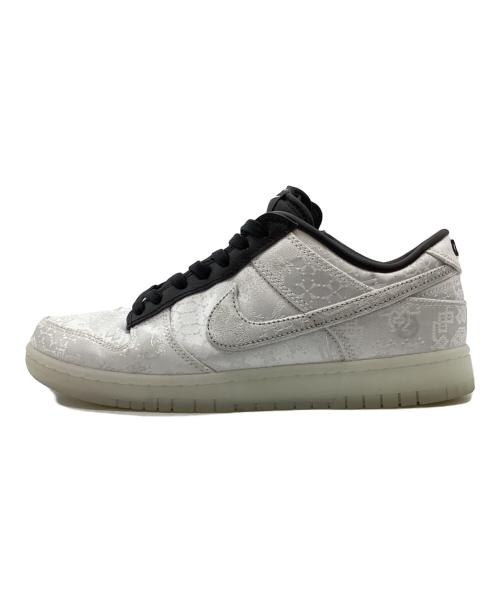 NIKE（ナイキ）NIKE (ナイキ) CLOT (クロット) FRAGMENTS (フラグメント) Nike Dunk Low ブラック×ホワイト サイズ:26.5cmの古着・服飾アイテム