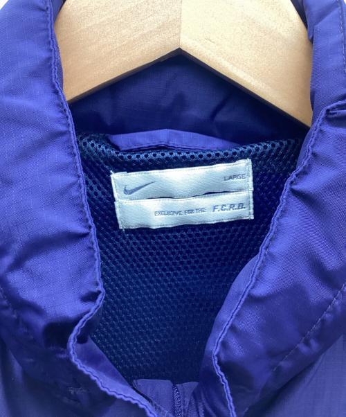 NIKE（ナイキ）NIKE (ナイキ) F.C.R.B. (エフシーレアルブリストル) ナイロンジャケット ネイビー サイズ:Lの古着・服飾アイテム