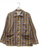 AURALEEオーラリー）の古着「GIZA LIGHT WEIGHT DOUBLE-CLOTH BLOUSON」｜マルチカラー